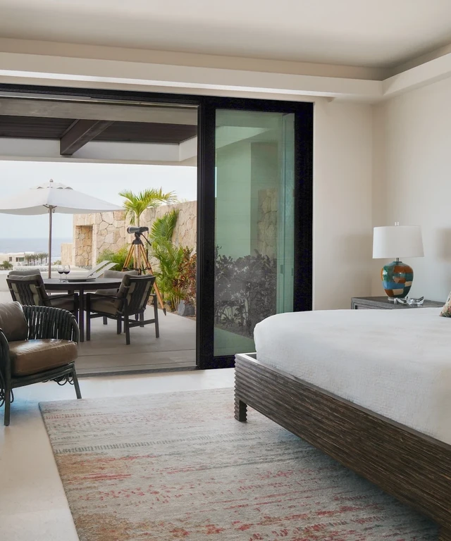 Tate Interiors Montana Interior Design Cabo Bedroom Ocean View Patio
