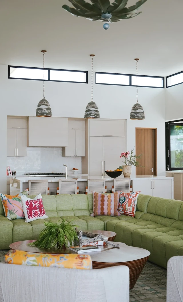 Tate Interiors Montana Interior Design Cabo Open Plan Living Dining Ocean View