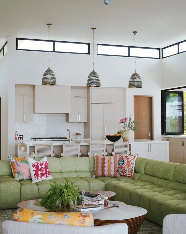 Tate Interiors Montana Interior Design Cabo Open Plan Living Dining Ocean View