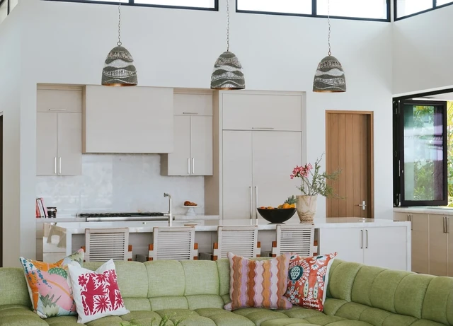 Tate Interiors Montana Interior Design Cabo Open Plan Living Dining Ocean View