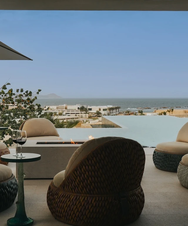 Tate Interiors Montana Interior Design Cabo Terrace Seating Ocean View